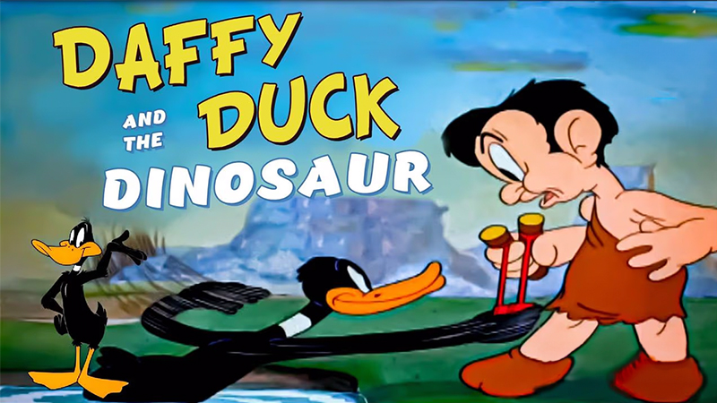 Daffy Duck and the Dinosaur